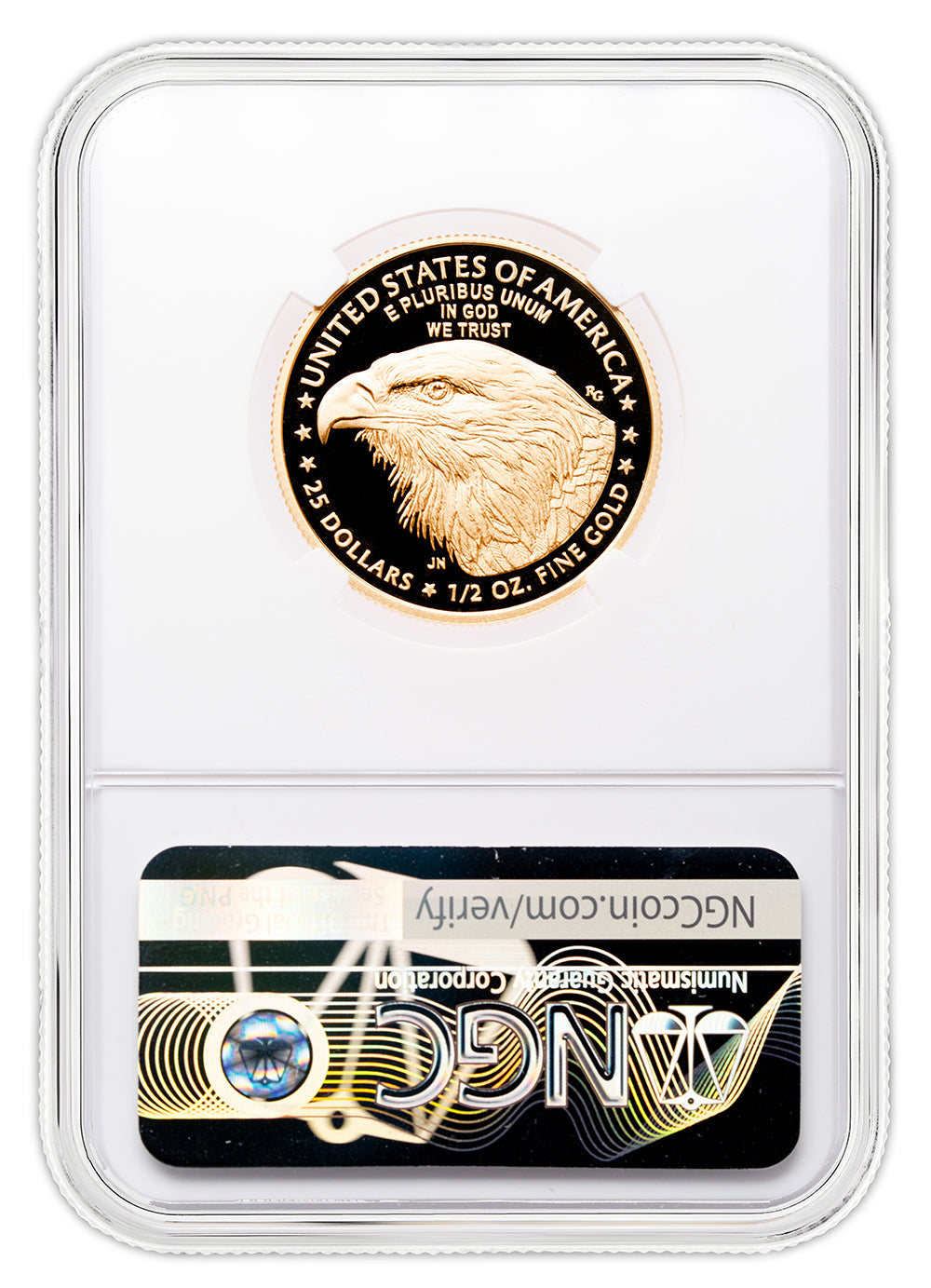 2022-W 1/2 oz Proof Gold Eagle $25 NGC PF70