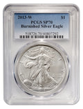 2013-W Burnished Silver Eagle PCGS SP70