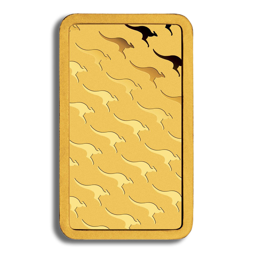 50 gram Gold Bar - Perth Mint (Carded)