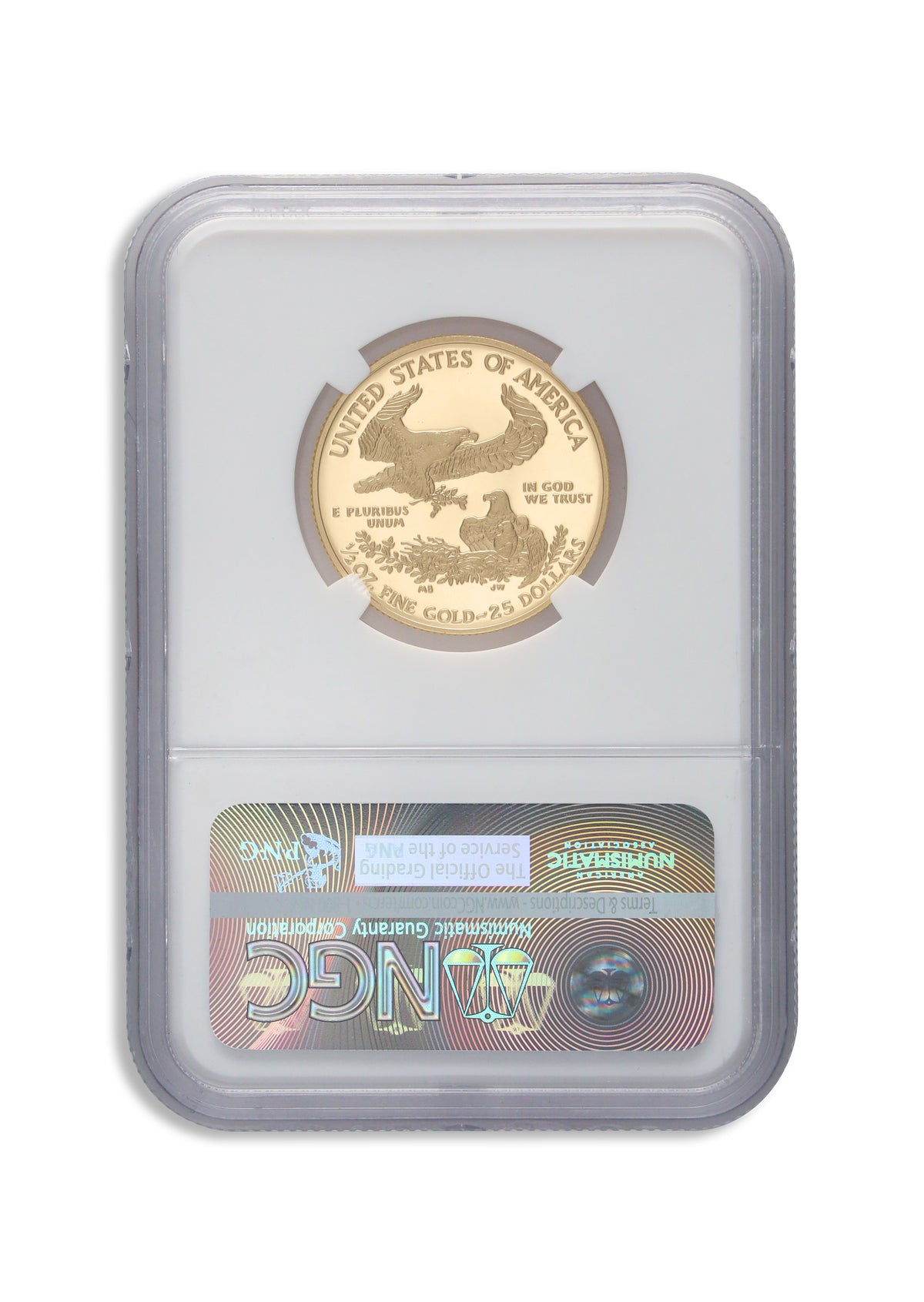 2017-W 1/2 oz Proof Gold Eagle $25 NGC PF70 ER