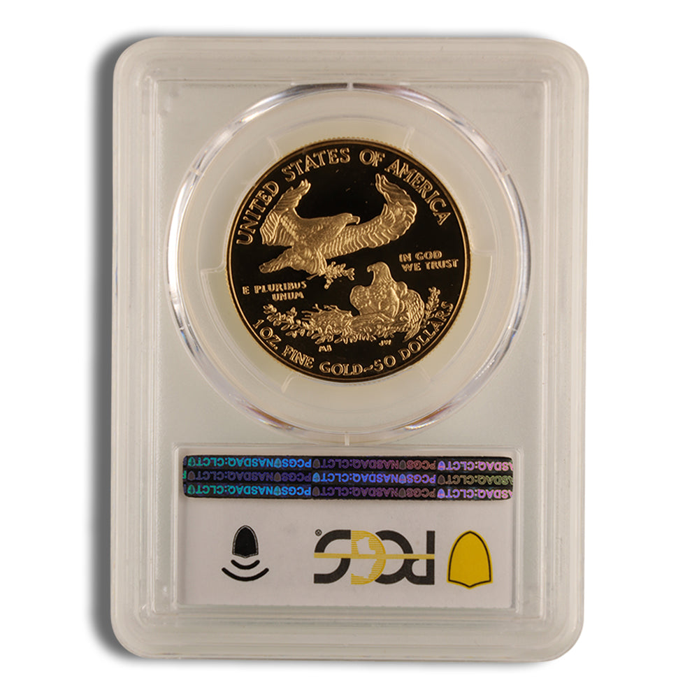2018-W 1 oz Proof Gold Eagle $50 PCGS PR70