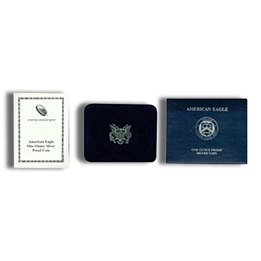 2011-W Proof Silver Eagle with Box & COA
