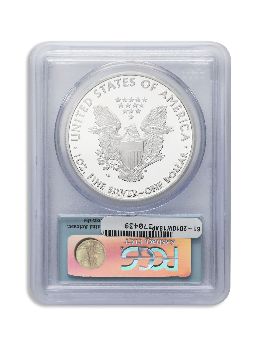 2010-W Proof Silver Eagle PCGS PR70 First Strike