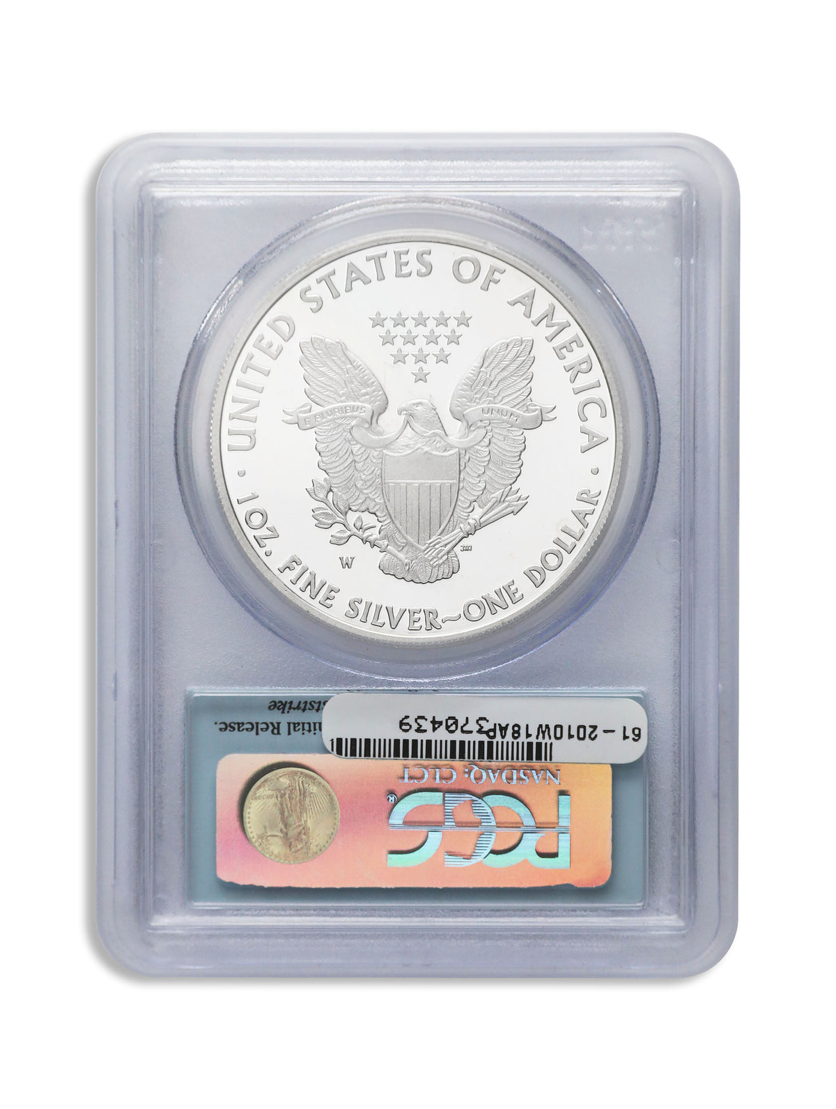 2010-W Proof Silver Eagle PCGS PR70 First Strike