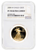 2004-W 1/2 oz Proof Gold Eagle $25 NGC PF70