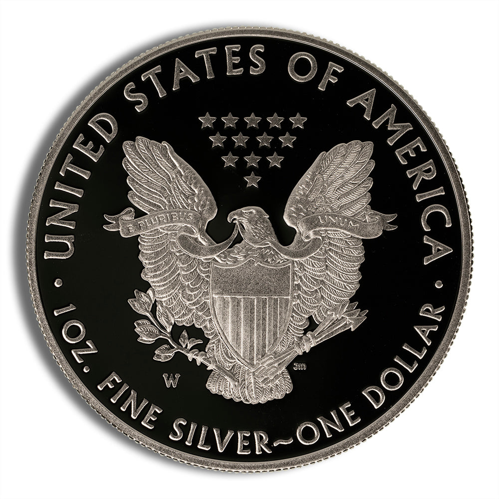 2012-W Proof Silver Eagle with Box & COA