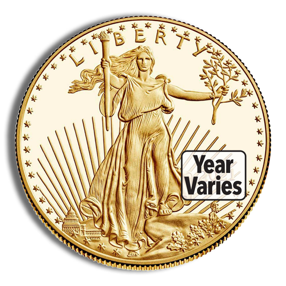 1/10 oz Proof Gold Eagle - Box/COA (Date Varies)