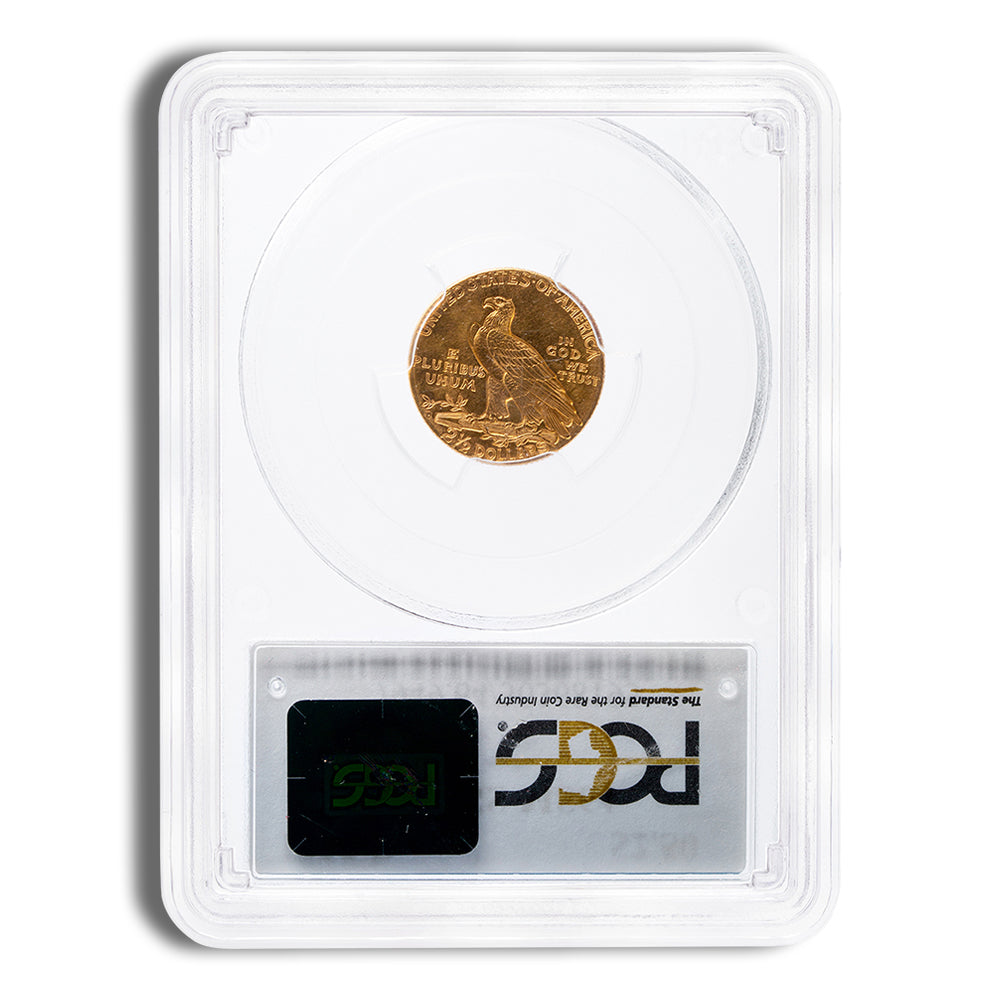 $2.5 Gold Indian Quarter Eagle - PCGS MS64
