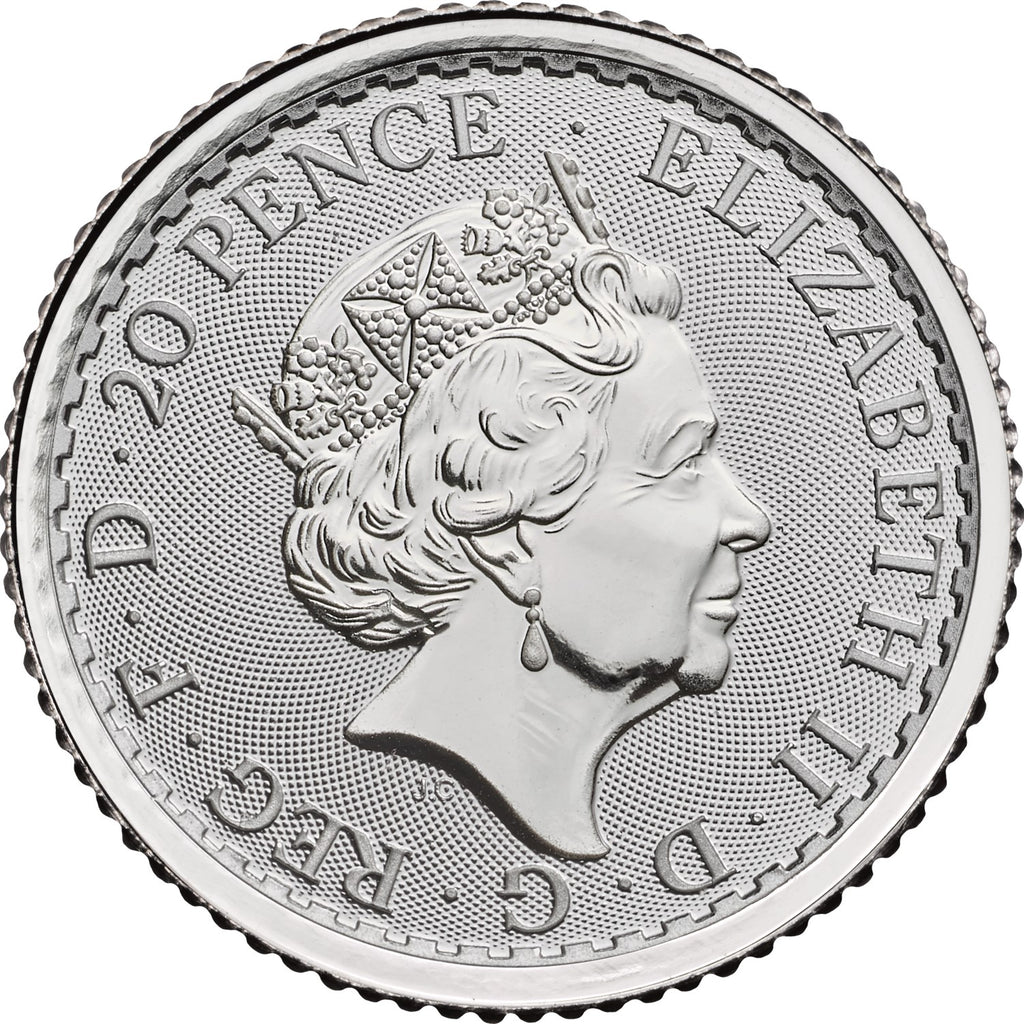 1/10 oz Great Britain Silver Britannia - BU (Year Varies)
