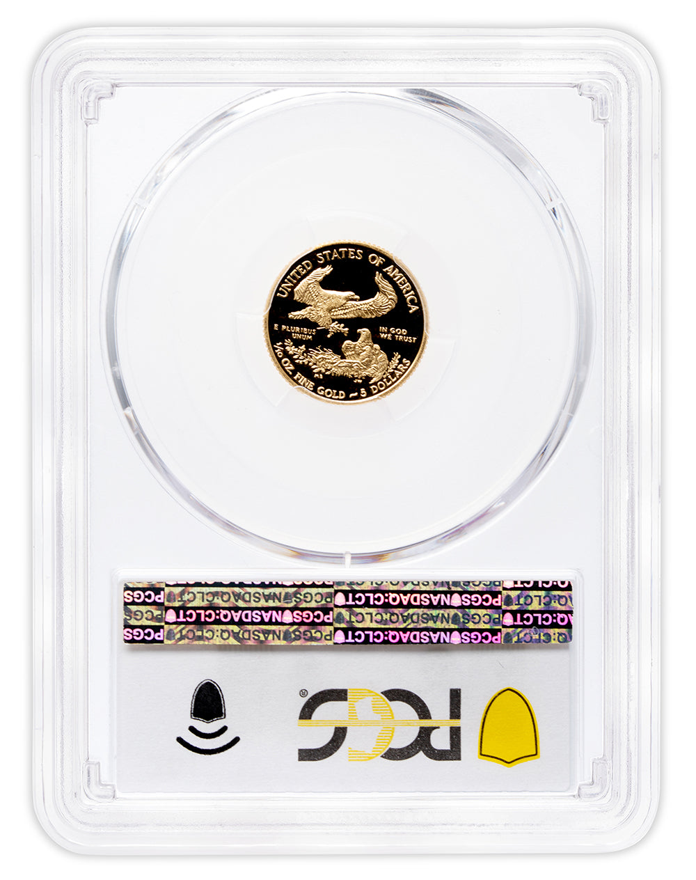 2017-W 1/10 oz Proof Gold Eagle $5 PCGS PR70