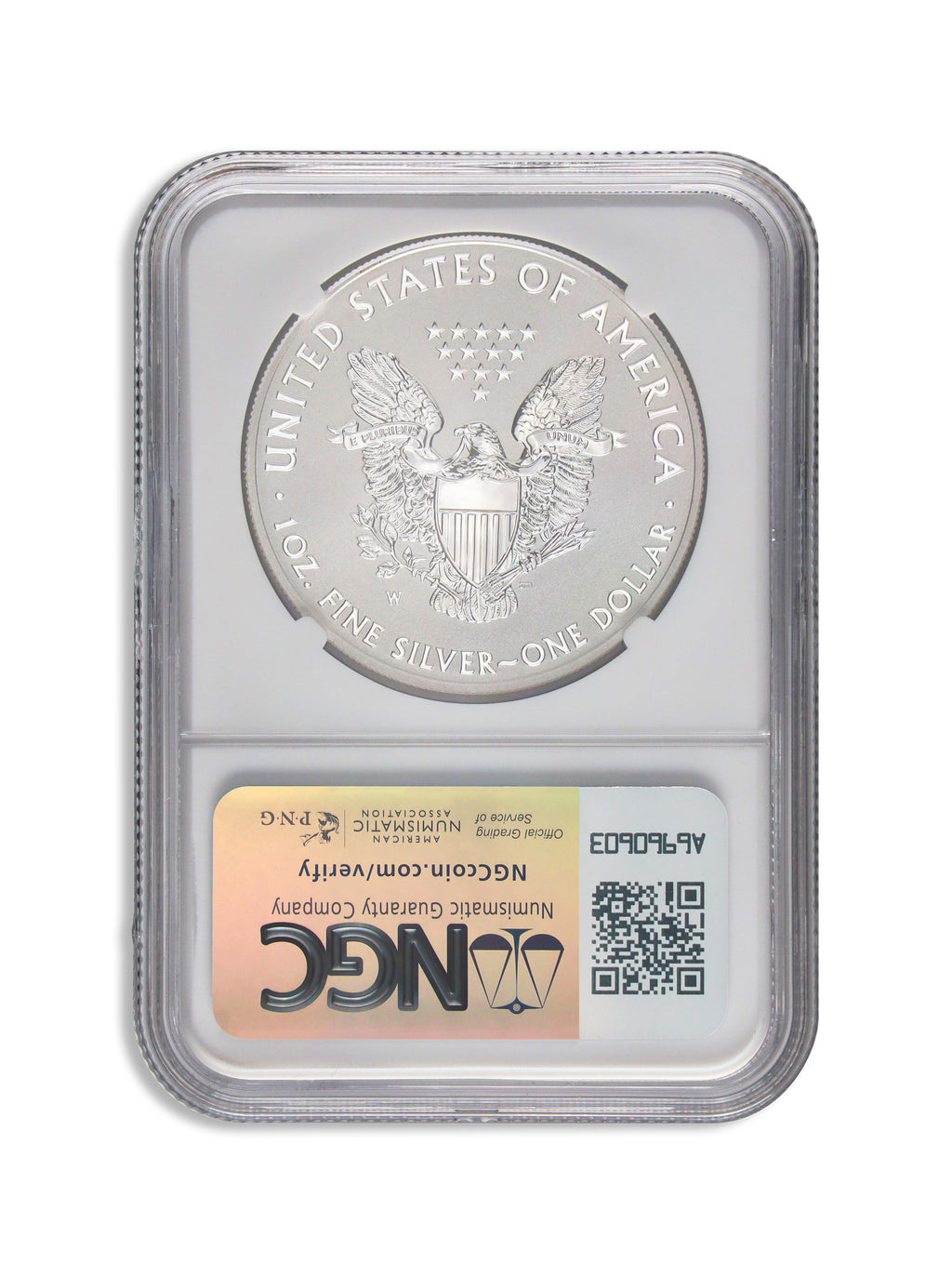 2013-W Reverse Proof Silver Eagle NGC PF70 Anni Set Designation