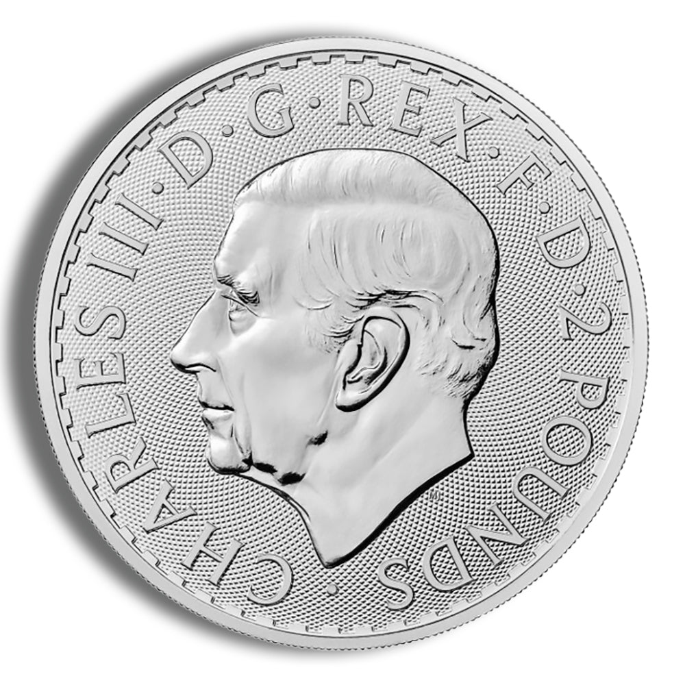 1 oz Great Britain Silver Britannia .999 (Year Varies)