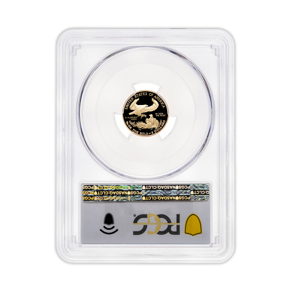 2013-W 1/10 oz Proof Gold Eagle $5 PCGS PR70