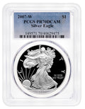 2007-W Proof Silver Eagle PCGS PR70