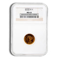 $2.5 Gold Liberty Quarter Eagle - NGC MS63