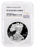 2004-W Proof Silver Eagle NGC PF69