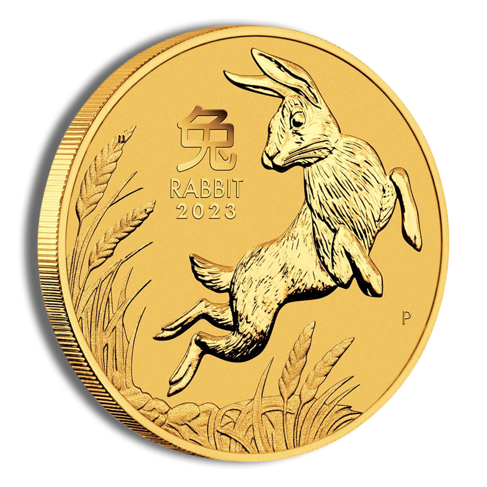 2023 1/20 oz Australia Gold Rabbit BU - Series III