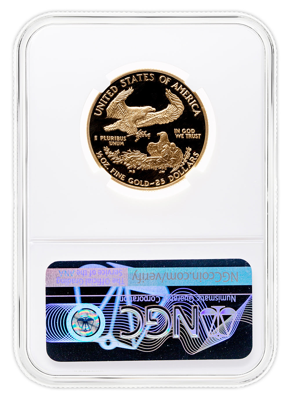 2011-W 1/2 oz Proof Gold Eagle $25 NGC PF70