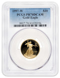 1997-W 1/4 oz Proof Gold Eagle $10 PCGS PR70