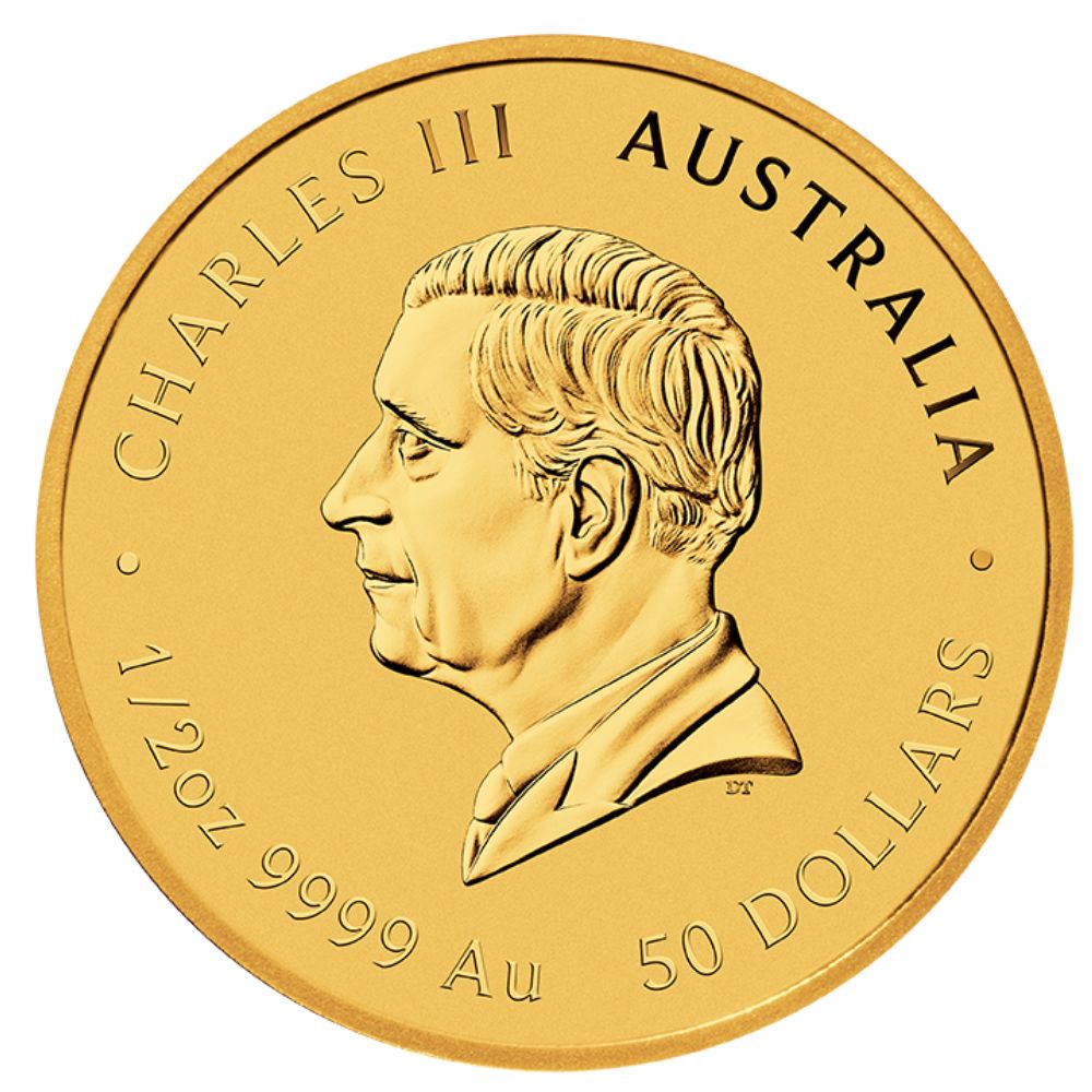 2027 1/2 oz Australia Gold Lunar Goat BU - Series III