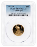 2017-W 1/4 oz Proof Gold Eagle $10 PCGS PR70