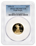 1994-W 1/4 oz Proof Gold Eagle $10 PCGS PR70