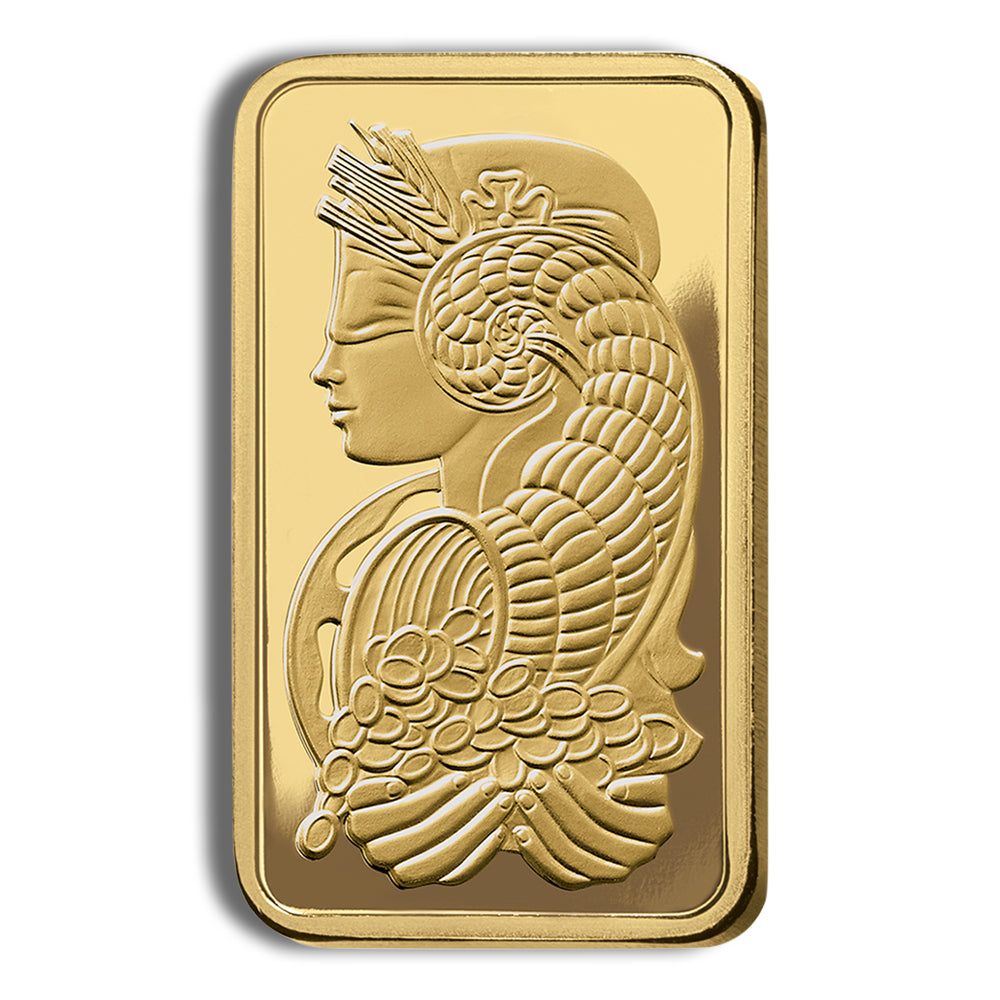 2.5 gram Gold Bar - PAMP Fortuna (Carded)