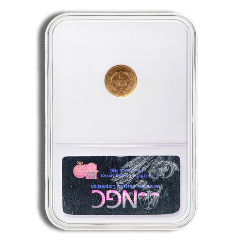 $1 Gold Liberty Type 1 - NGC MS61