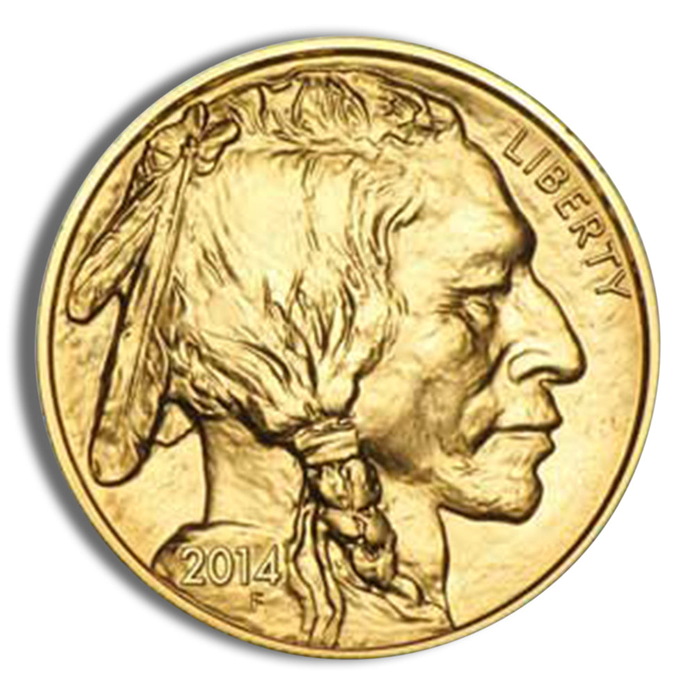 2014-W 1 oz Proof Gold Buffalo (w/Box & COA)