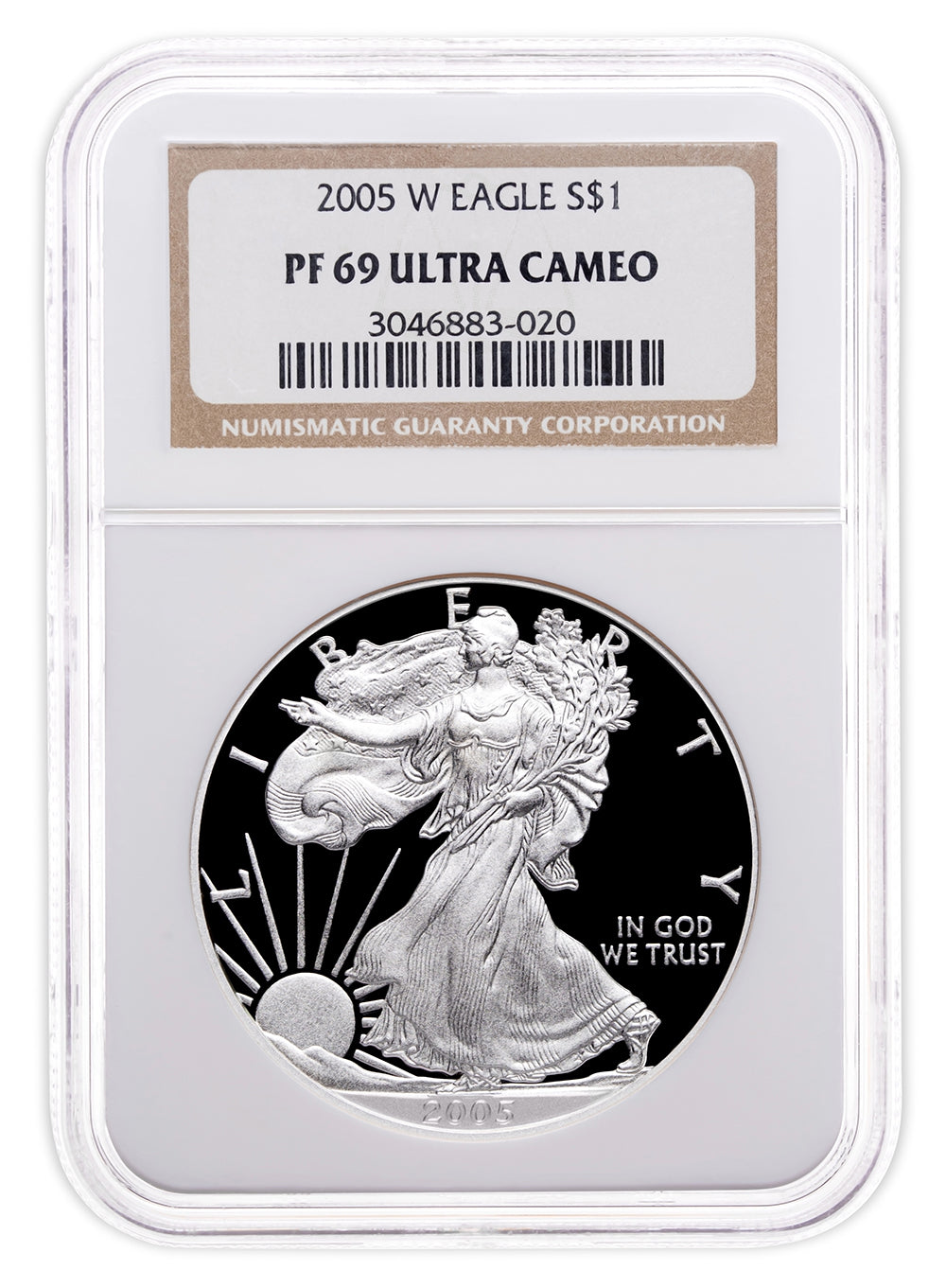 2005-W Proof Silver Eagle NGC PF69