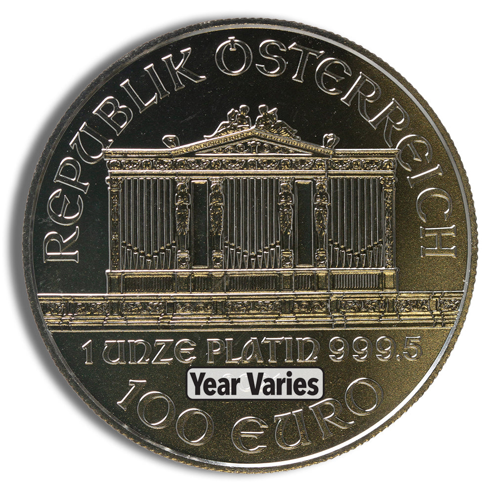 Platinum Philharmonic - 1 oz  (Year Varies)