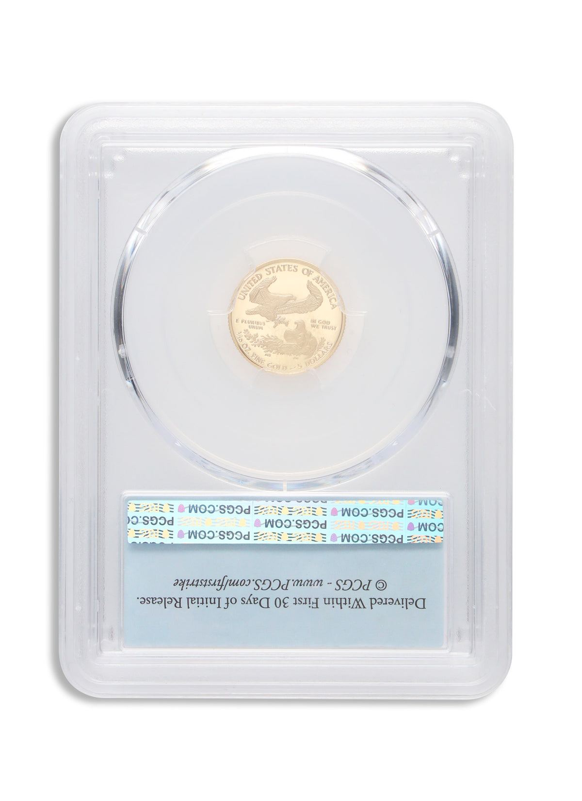 2021-W 1/10 oz Proof Gold Eagle $5 PCGS PR70 FS - Type 1
