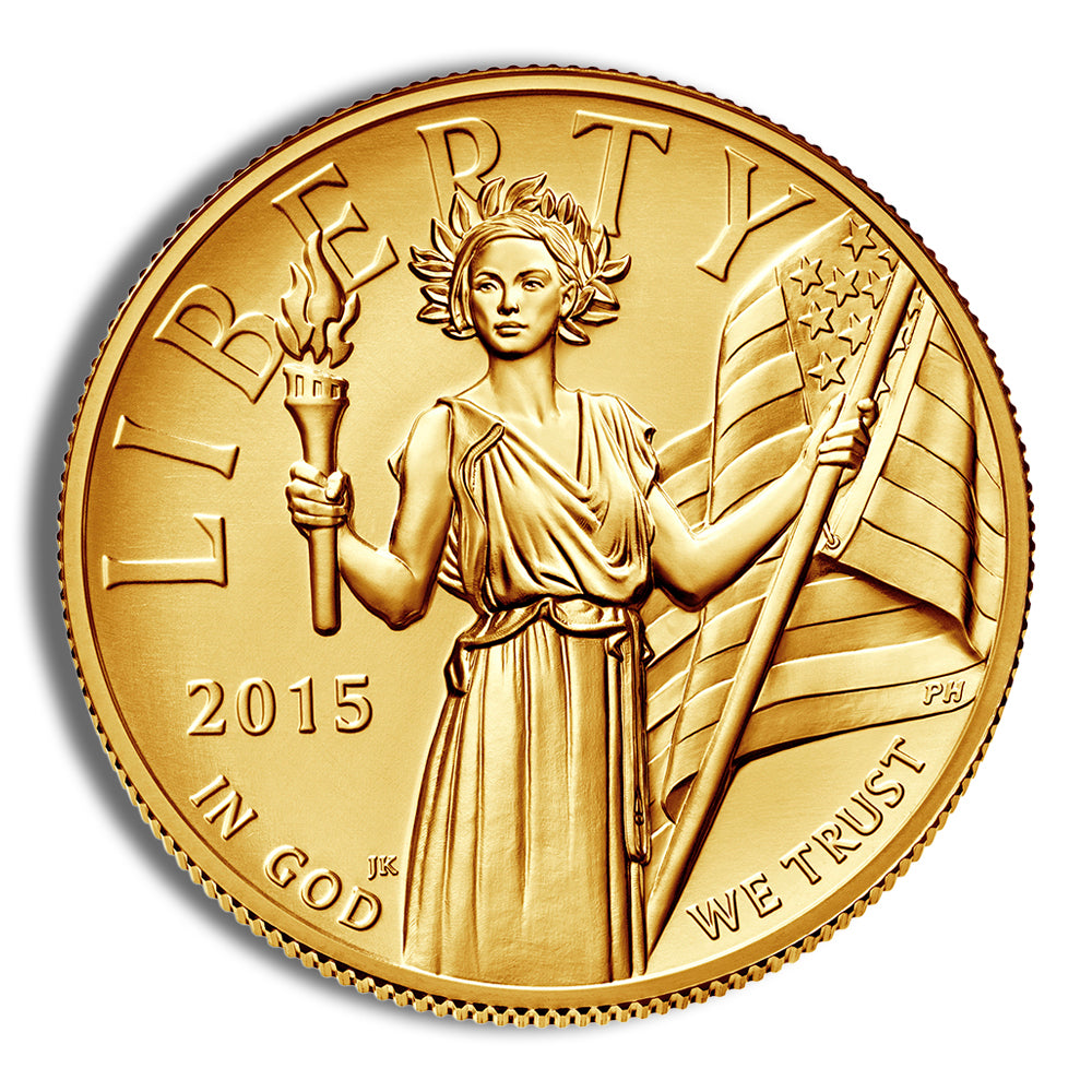 2015-W Liberty High Relief Gold Coin (w/Box & COA)