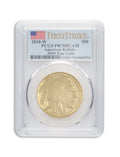 2018-W $50 Proof Gold Buffalo PCGS PR70 First Strike