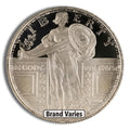 1/4 oz Silver Round - Brand Varies