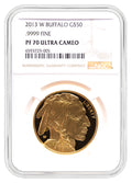 2013-W $50 Proof Gold Buffalo NGC PF70