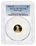 2006-W 1/10 oz Proof Gold Eagle $5 PCGS PR70