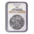 2002 Silver Eagle NGC MS69