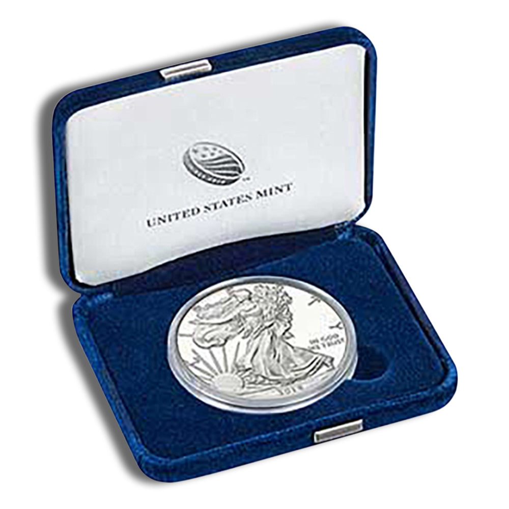 2015-W Proof Silver Eagle with Box & COA