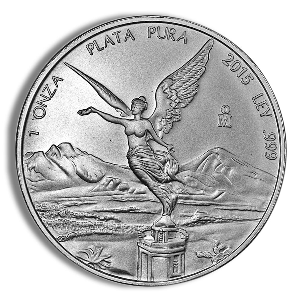 2015 1 oz Silver Mexican Libertad - BU