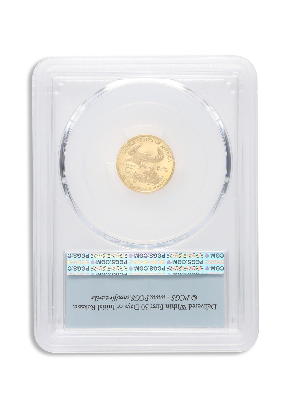 2010-W 1/10 oz Proof Gold Eagle $5 PCGS PR70 FS