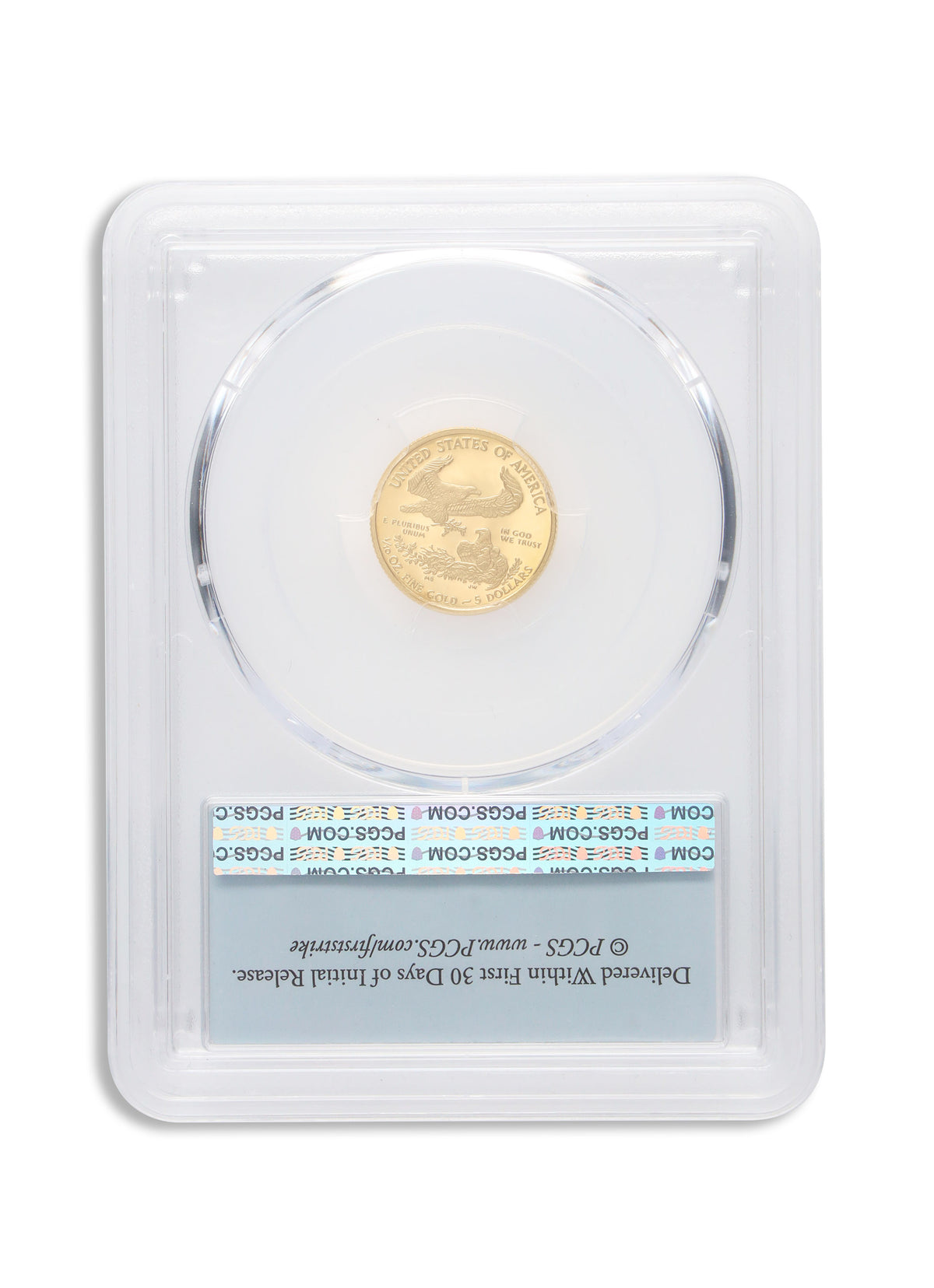 2010-W 1/10 oz Proof Gold Eagle $5 PCGS PR70 FS