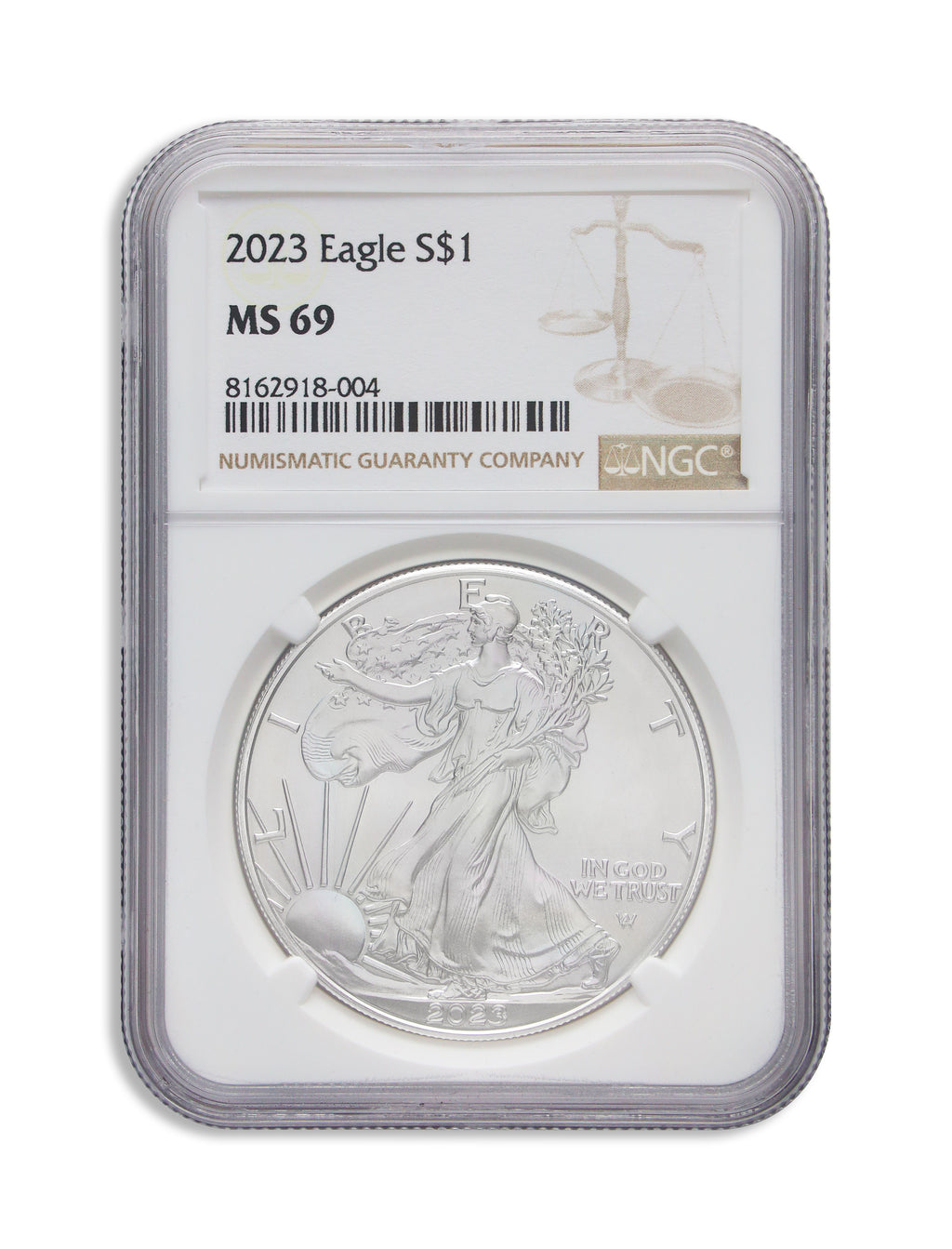2023 Silver Eagle NGC MS69