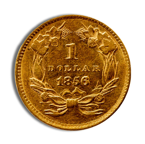 $1 Gold Indian Type 3 - AU
