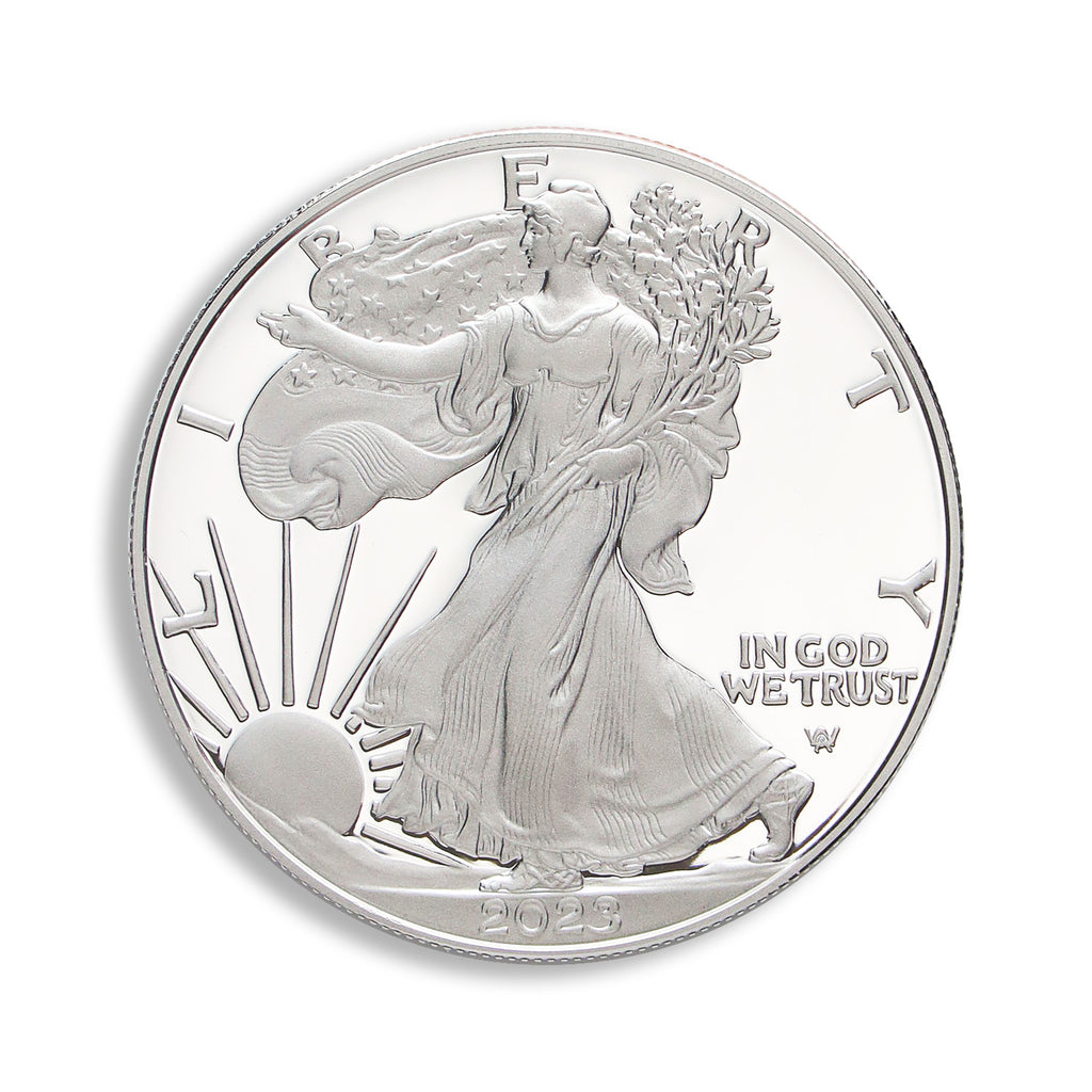 2023-W Proof Silver Eagle with Box & COA