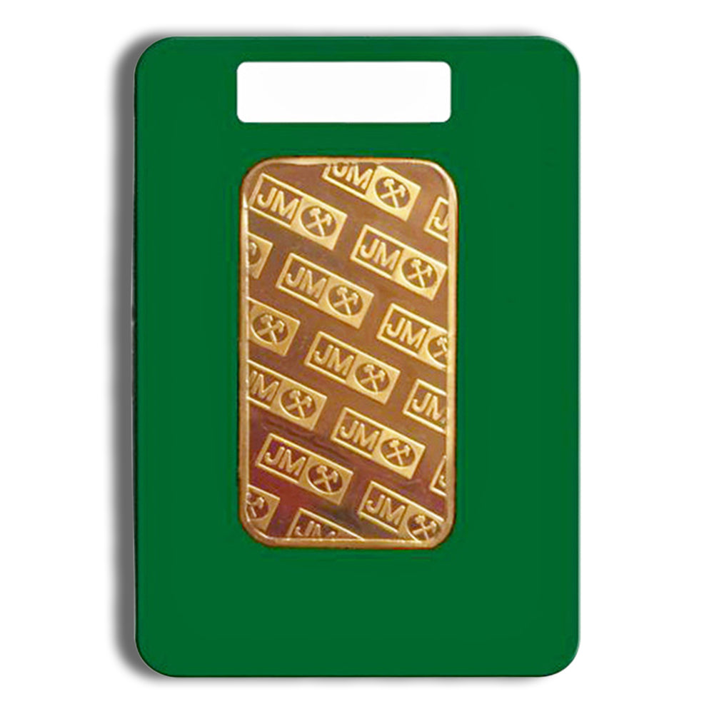 1 oz Gold Bar - Johnson Matthey (Carded)