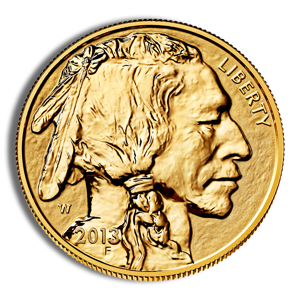 2013-W 1 oz Reverse Proof Gold Buffalo (w/Box & COA)