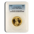 2009 Ultra High Relief Double Eagle Gold Coin PCGS MS70