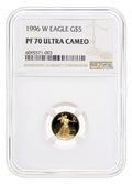 1996-W 1/10 oz Proof Gold Eagle $5 NGC PF70