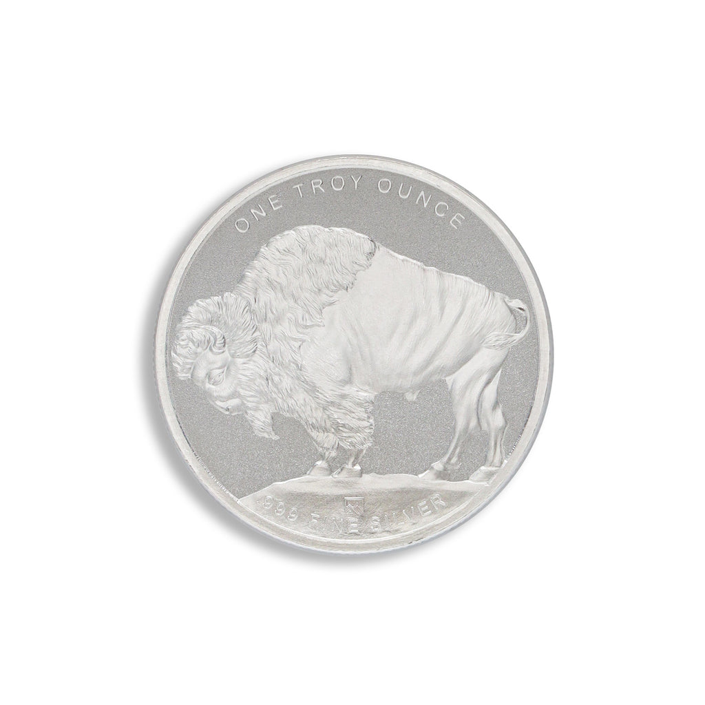 1 oz Silver Round - Buffalo Design .999 - Frontier Mint (New)